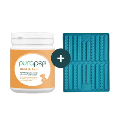 purapep Haut & Fell 280g + Collory Stick-Backmatte medium