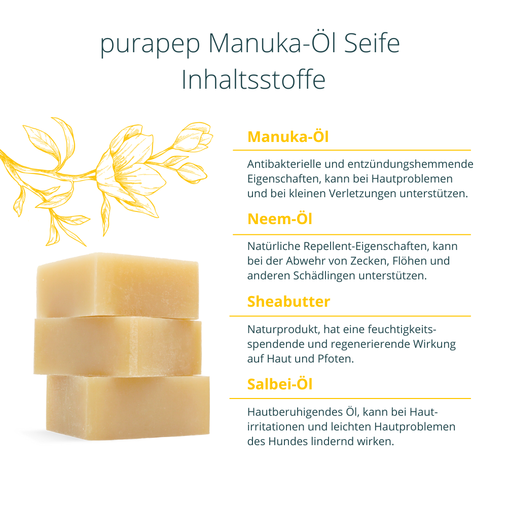 Pflege-Trio mit Manuka-Öl Seife – Bild 2